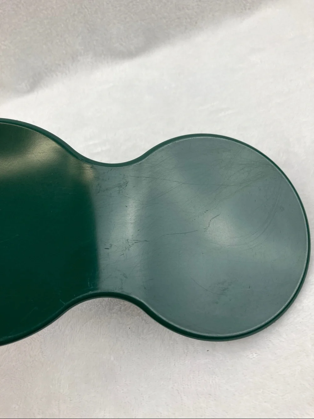 Vintage Tupperware Spoonz Hunter Green Double Spoon Rest Holder 2763A-10